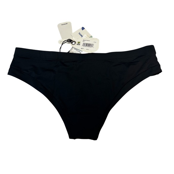 Prana Upswell Bottom‎ Bikini Swimsuit Black Womens Size L New with Tags - Picture 3 of 7
